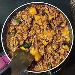 Pork curry from South India
