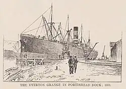 Portishead Dock, 1906
