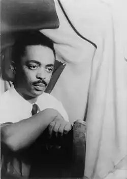 Photo of Abrahams by Carl Van Vechten, 1955