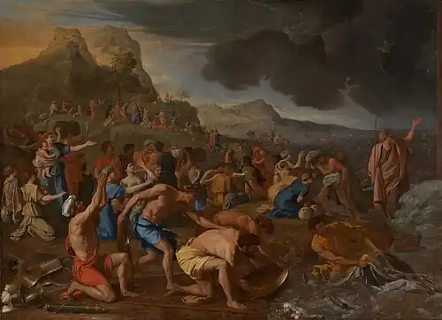 Nicolas Poussin, The Crossing of the Red Sea, 1634