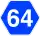 Pref Route Sign 64 jct.svg