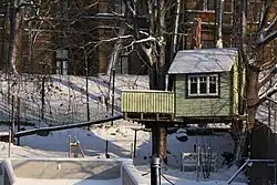 A tree house in Tartu, Estonia