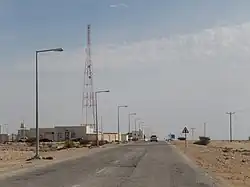 Al Jemailiya Road, which links the northern and southern sections of the town