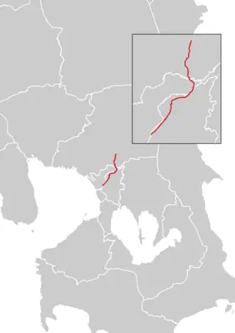 Roadmap of Quirino Highway