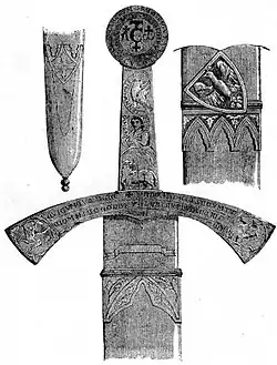 Reverse of the hilt