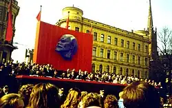 Image 30Anniversary of October Revolution in Riga, Soviet Union in 1988 (from October Revolution)