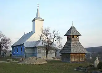 Church in the village of Șopteriu