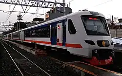 EA203 series at Duri Station.