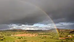 Rainbow at Brazilian Sertão (desert). Cícero Dantas, Bahia, Brazil.