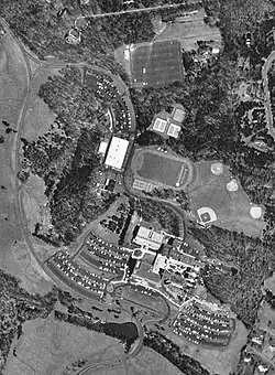 Aerial view of Raritan Valley Community College