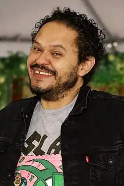 González at the 2024 Texas Book Festival