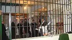 Prison cell, now part of a museum