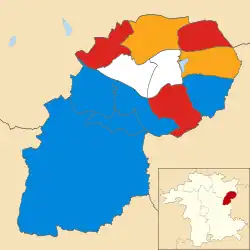 2007 results map