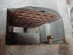 Reffye mitrailleuse bullet magazine housing