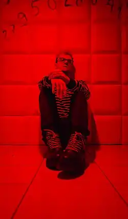 PK on the videoshoot for his single "Remedy" photo by Raine Kapp.