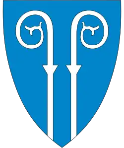 Coat of arms of Rennesøy Municipality (1981-2019)