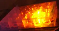 Resazurin as a fluorescent assay for cell viability - Resorufin fluoresces when exposed to green light.