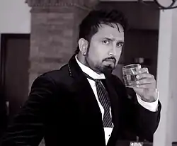 Image of Resh Marhatta posing for a food and wine magazine