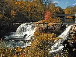 Resica Falls in Middle Smithfield Township