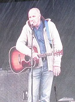 Richard Digance at the 2010 Cropredy Festival