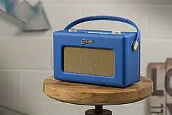 Roberts Revival RD60 DAB+/DAB/FM radio in Cobalt Blue colour