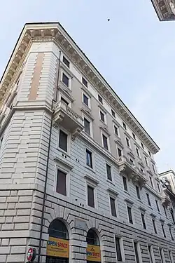 Building hosting the Embassy to the Holy See in Rome