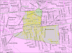 U.S. Census map