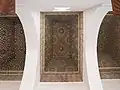 The ceilings over the Chamber of the Mihrab
