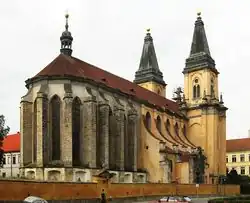 Church in Roudnice nad Labem founded in 1333 by Prague Bishop Jan IV. z Dražic