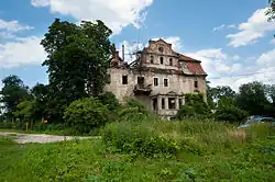 Ruiny dworu w Gogołowie