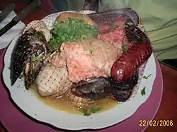 Curanto a la olla or Pulmay