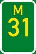 Metropolitan route M31 shield