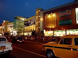 South City Mall at night