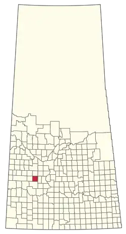 Location of the RM of St. Andrews No. 287 in Saskatchewan