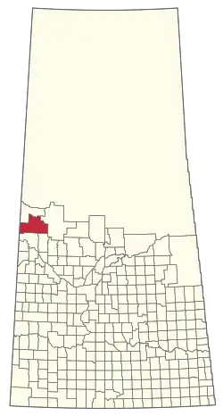 Location of the RM of Loon Lake No. 561 in Saskatchewan