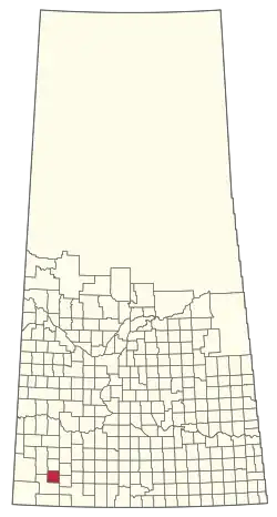 Location of the RM of Arlington No. 79 in Saskatchewan