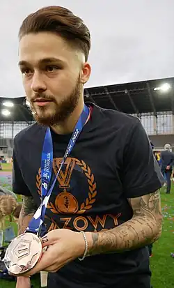 Kowalczyk with Pogoń Szczecin in 2022