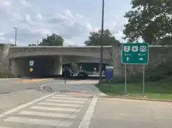 Edgewater Park overpass in Cleveland