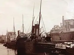 Douglas laid up at the Tongue, Douglas