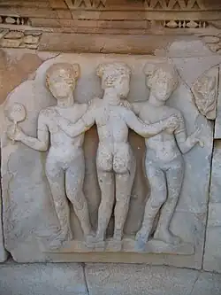 Two standing figures