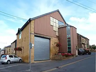 The town hall in Saint-Marceau
