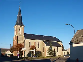 The church in Saint-Sigismond