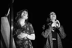 Saint Sister performing live (2018)