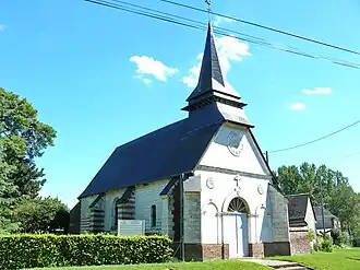 The church in Sainte-Segrée