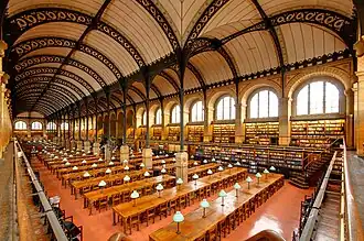 Image 100Bibliothèque Sainte-Geneviève, Paris (from Portal:Architecture/Academia images)