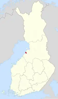 Location of Saloinen in Finland