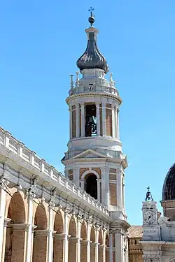 Bell tower of the Basilica della Santa Casa, Loreto