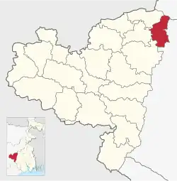 Location in West Bengal