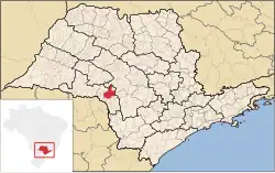 Location in São Paulo state