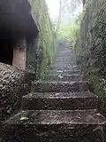 Stairs inside the fort